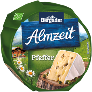 Bergader Almzeit Minitorte Pfeffer - 150 g Packung