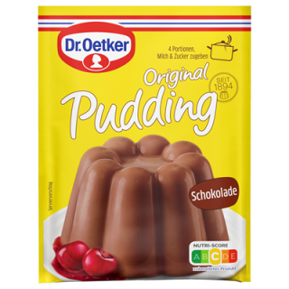 Dr. Oetker Original Pudding Schokolade - 89 g Beutel