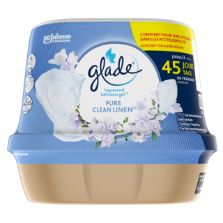 Glade Badezimmer Duftgel Clean Linen - 180 g Kiste