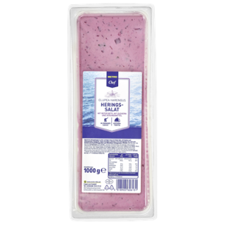 METRO Chef Heringssalat Rote Bete - 1 kg Schale