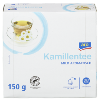 aro Tee Kamille 100 Beutel - 150 g Faltschachtel