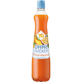 YO Sirup Pfirsisch-Maracuja - 700 ml Flasche