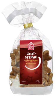 Fine Life Zimtsterne - 175 g Beutel