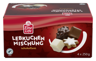 Fine Life Lebkuchenmischung 4 Packungenà 250 g - 1...