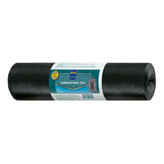 METRO PROFESSIONAL Müllsäcke Zugband Black 100...