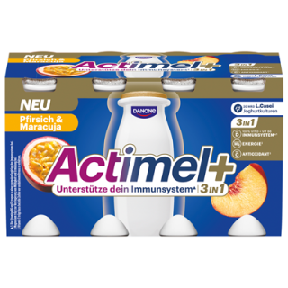 Actimel + 3in1 Pfirsich&Maracuja 8 Stücke à 100 ml - 800 ml Stück