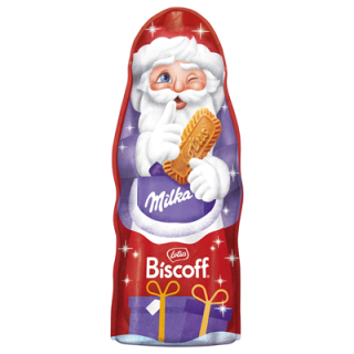 Milka Weihnachtsmann Biscoff - 95 g Stück