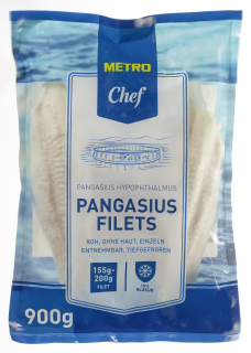 METRO Chef ASC Pangasiusfilet tiefgefroren ca. 155 - 200...