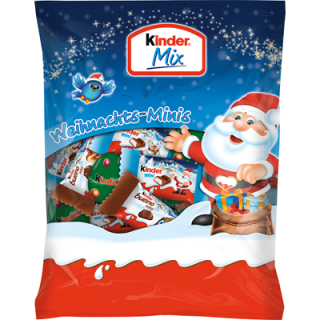 Kinder Mix Beutel Weihnachts-Minis - 153 g