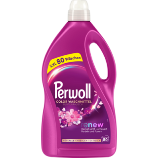 Perwoll Feinwaschmittel Color Blütenrausch 80 WL - 4 l Flasche