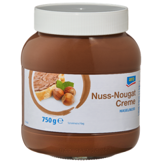 aro Nuss-Nougat-Creme - 750 g Glas
