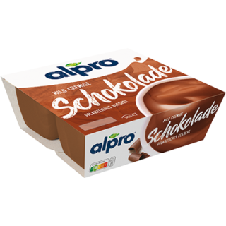 alpro Soya Dessert Schoko Mildfein gekühlt 4 Becher...