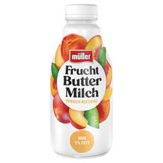 müller Fruchtbuttermilch Pfirsich-Nektarine...