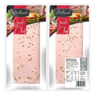 Artland Mortadella mit Pistazien 2 Packungen à 250 g - 500 g Packung