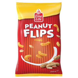 Fine Life Erdnusflips - 200 g Packung