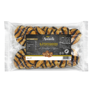 MMaristella Blätterteigherzen mit kakaohaltiger...
