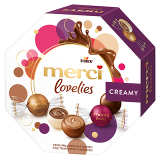 Merci Lovelies Creamy - 185 g Schachtel