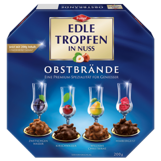 Trumpf EDLE TROPFEN Edle Tropfen in Nuss Obstbrand - 200...