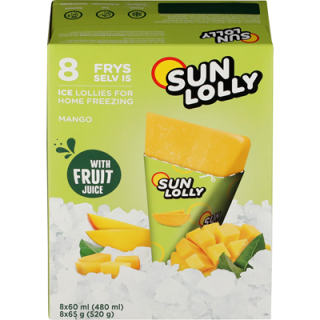 Sun Lolly Eis Mango - 520 g Schachtel