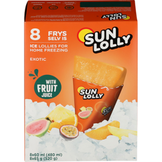Sun Lolly Eis Tropical - 520 g Schachtel