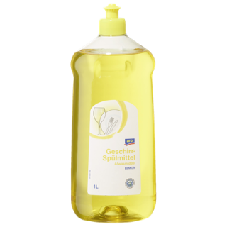 Aro Geschirrspülmittel Lemon flüssig - 1 l Flasche