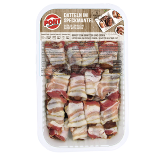 Pont Datteln im Speckmantel - 600 g Packung