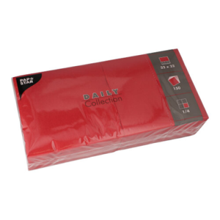 PAPSTAR Servietten Daily Collection Bordeaux 32 x 32 cm...