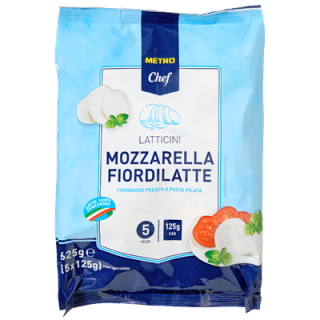 METRO Chef Mozzarella Fior di Latte 40 % Fett i. Tr. 5...