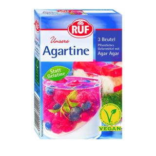 RUF Agartine Pflanzliches Geliermittel - 30 g Packung