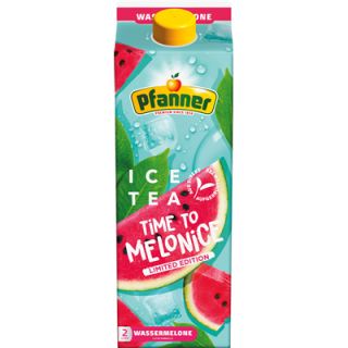 Pfanner Eistee Wassermelone - 2 l Faltschachtel