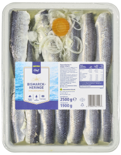 METRO Chef Bismarckheringe - 2,5 kg Schale