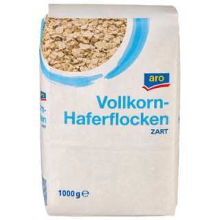 aro Haferflocken zart - 1 kg Packung