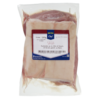 METRO Chef QS Schweine Krustenbraten aus der Hüfte mit Schwarte gepökelt - je kg (ca1,5kg)