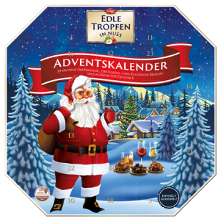 Trumpf EDLE TROPFEN Adventskalender - 300 g Schachtel
