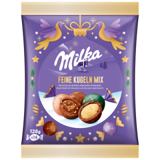 Milka Feine Kugeln Mischung - 128 g Beutel